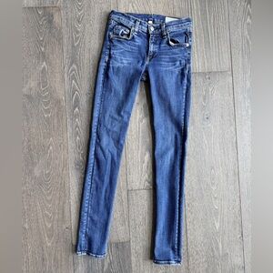 Rag & Bone Skinny Jeans in Wonderland Wash Size 25